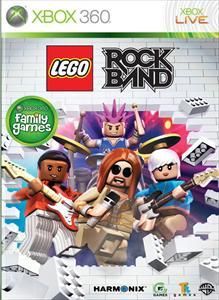 LEGO Rock Band box art for Xbox 360
